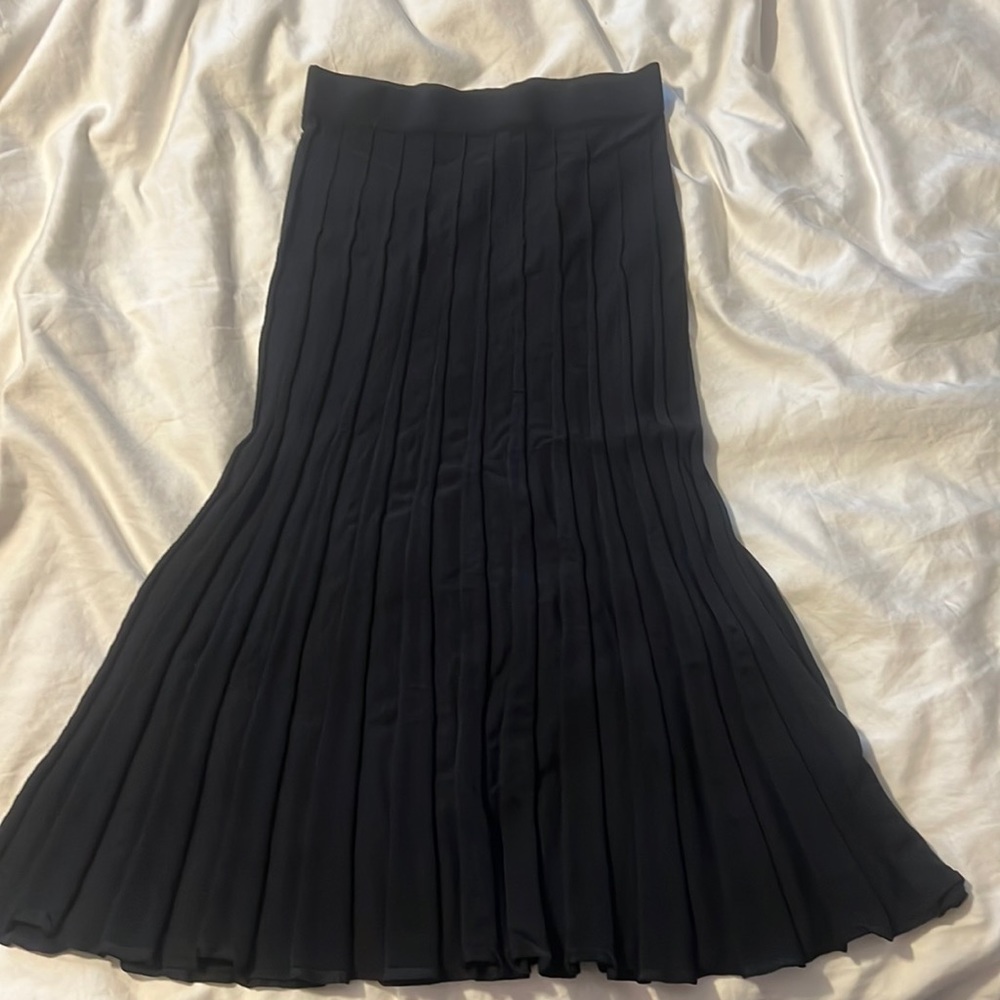 Wilfred Black midi skirt